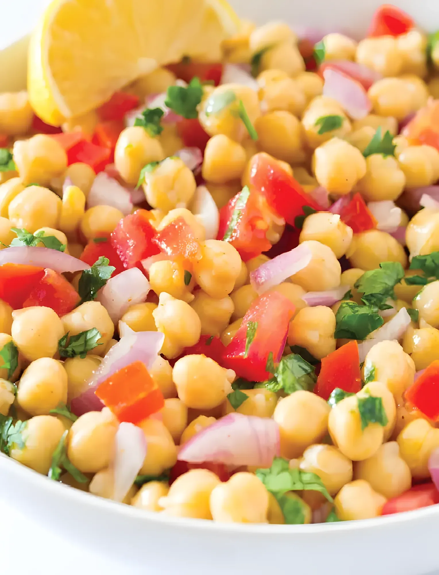 Fresh chana chaat